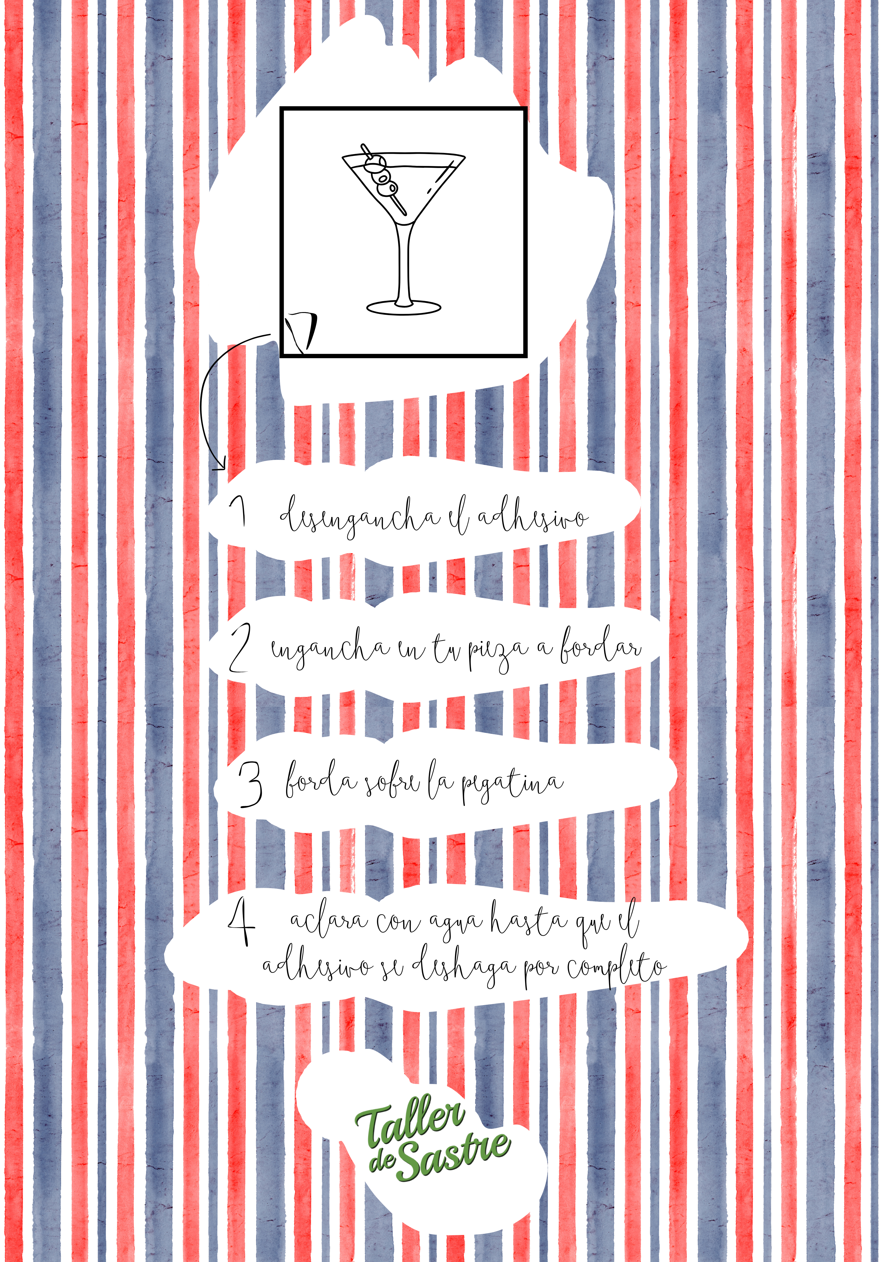 Adhesivos para bordar