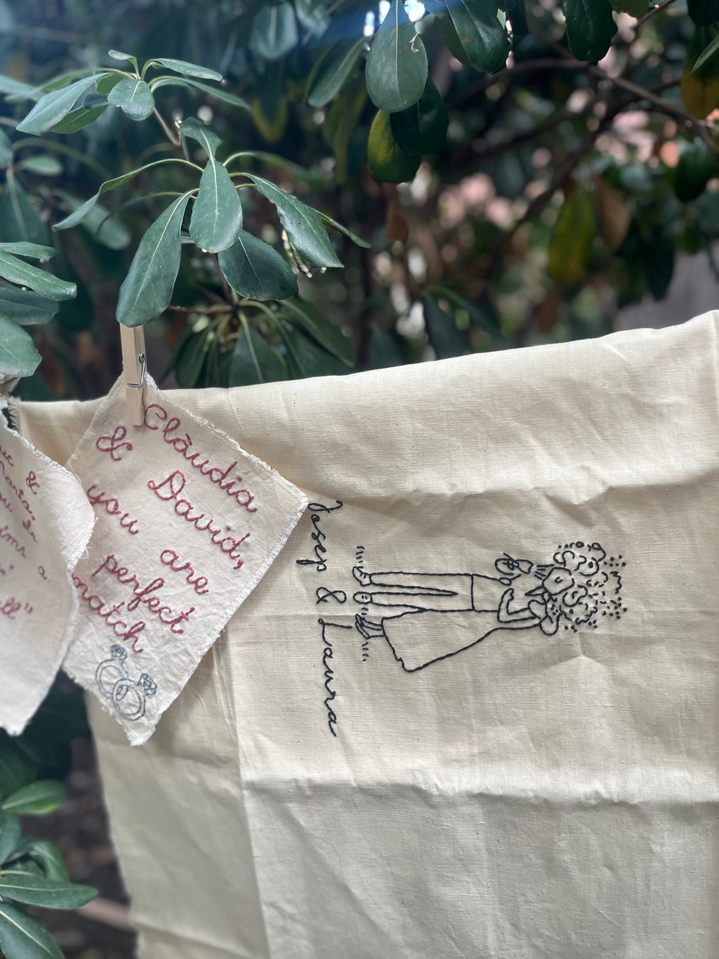 Un recuerdo único para testigos de boda