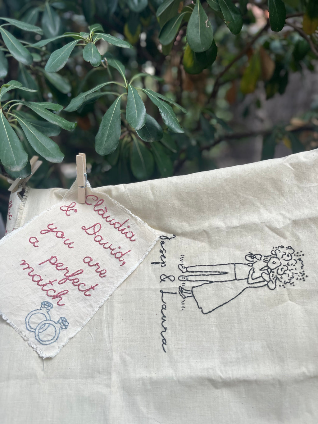 Un recuerdo único para testigos de boda