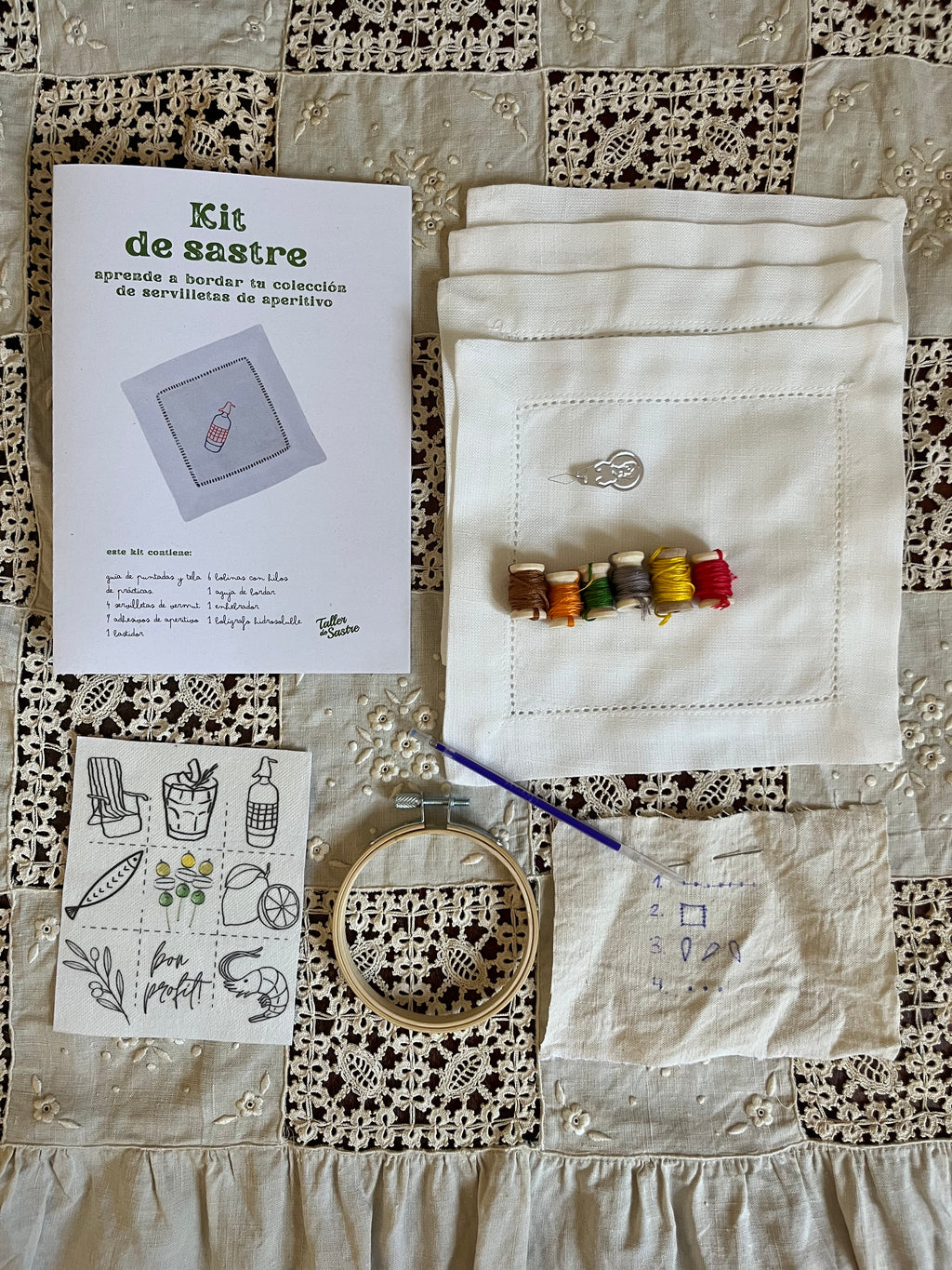 Kit de bordado de sastre