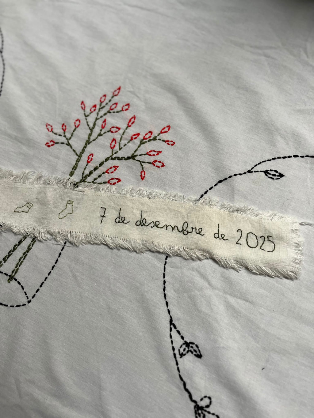 💐Borda una cinta de ramo única