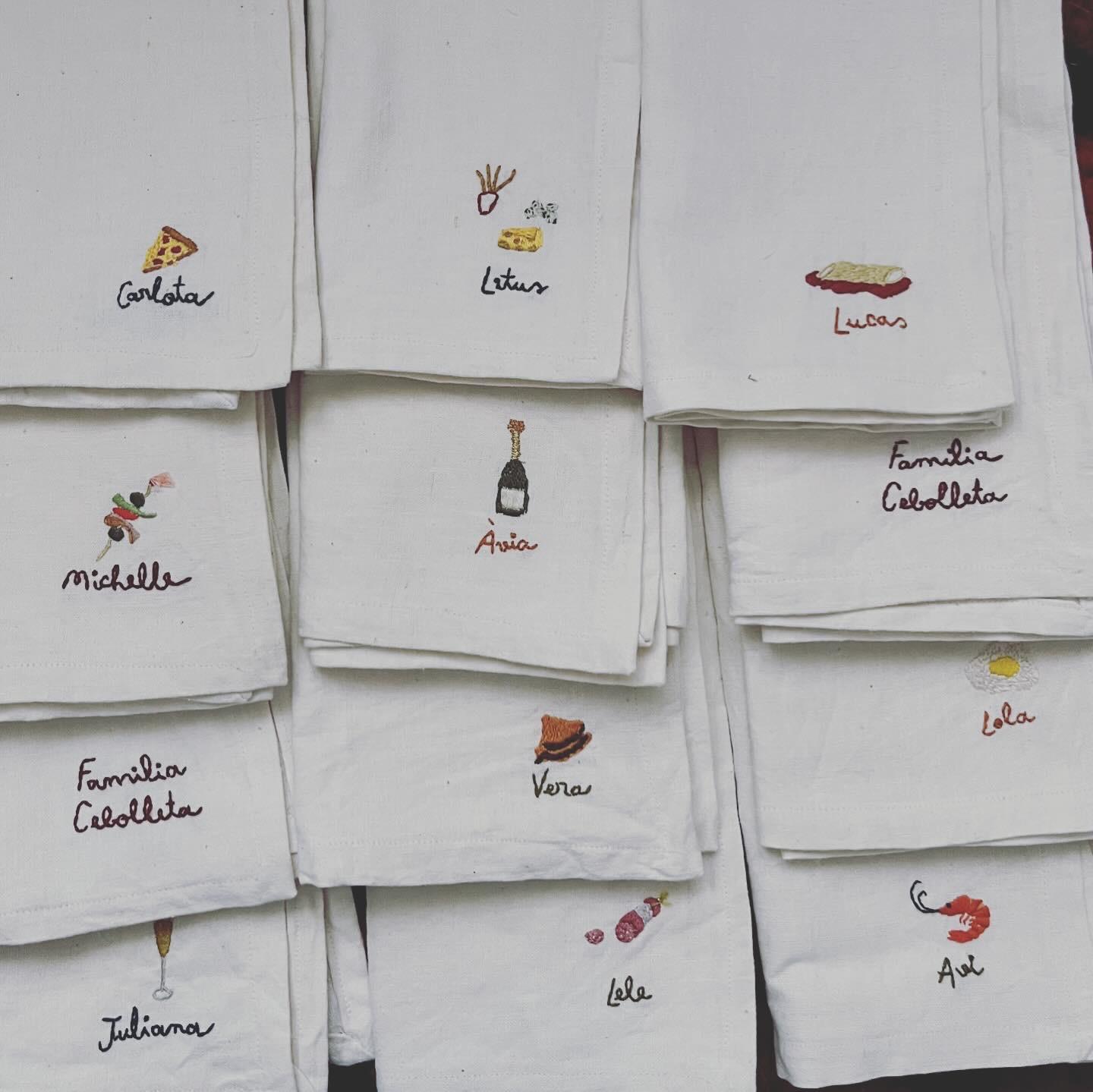 🌻Aprende a bordar desde 0 tus próximas servilletas favoritas