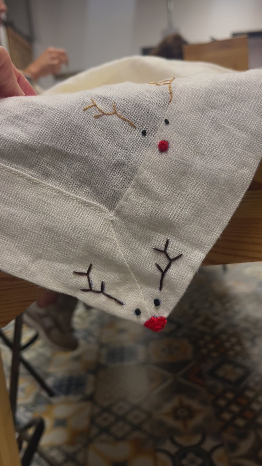 Vale de sastre para taller de bordado