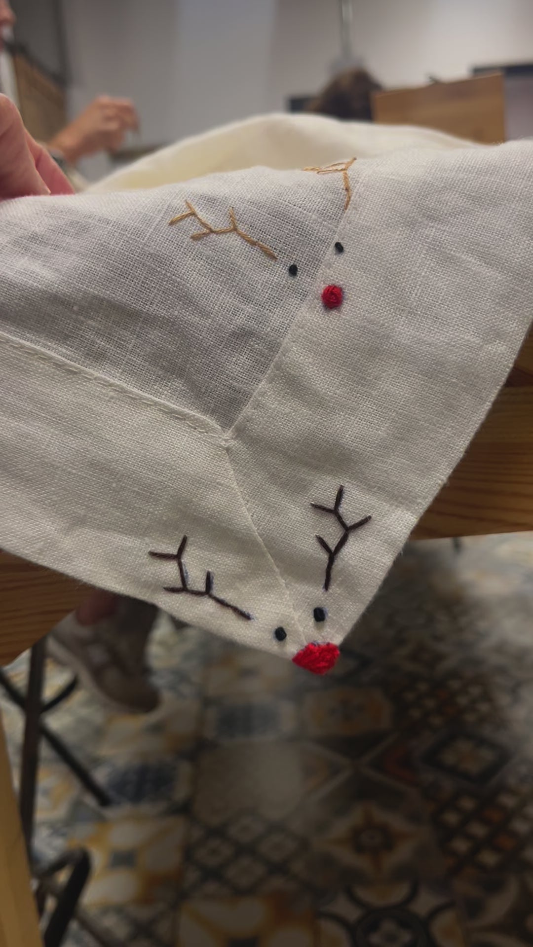 Vale de sastre para taller de bordado